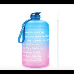 Brand new Large 1 Gallon/128oz Motivational Water Bottle